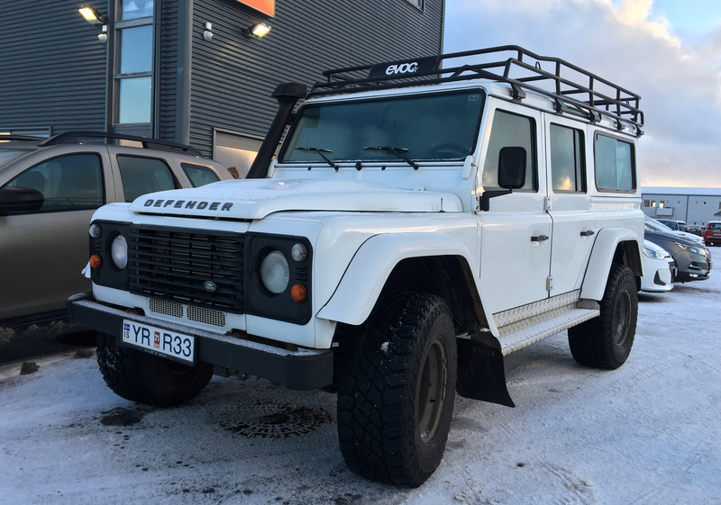 Oh, I should mention this is a Defender 110, as opposed to the 90, which is the two-door